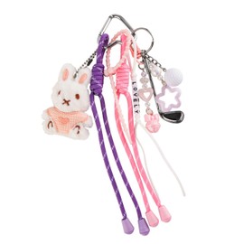 Georgie Porgy Handbag Accessories Bag Pendant for Women Adults Ladies Bags Charm School Bag Backpack Sports Bag Cute Keyring Birthday Gift for Girls, Rabbit Golf Beautiful