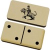 Azeeda 'Boy Riding Tiger' Domino Set & Box (DM00052048)