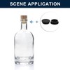 sourcing map 2 Pcs Black Plug Holes, Waterproof Rubber Button