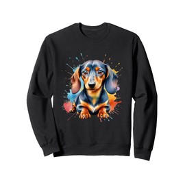 Colorful Wiener & Dachshund Sweatshirt