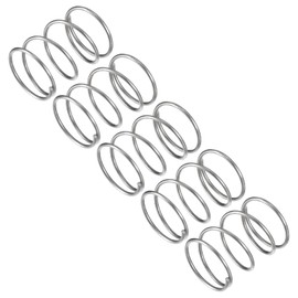 QUARKZMAN Pack of 5 Compression Spring 304 Stainless Steel Compression Springs Spring Spring Coil Spring Steel Spring 25 mm OD 1.6 mm Wire Size 35 mm Free Length Silver Tone