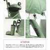 Murataya Sangyo Figurine/Object Green Frog Umbrella (Frog Umbrella Sitting (02))
