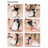 Adjustable Foot Weights Ankle Straps Dumbbell Attachment for Feet 1pc