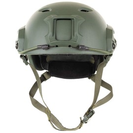 Max Fuchs US Helmet "Fast-Paratroops " OD Green ABS-Plastic