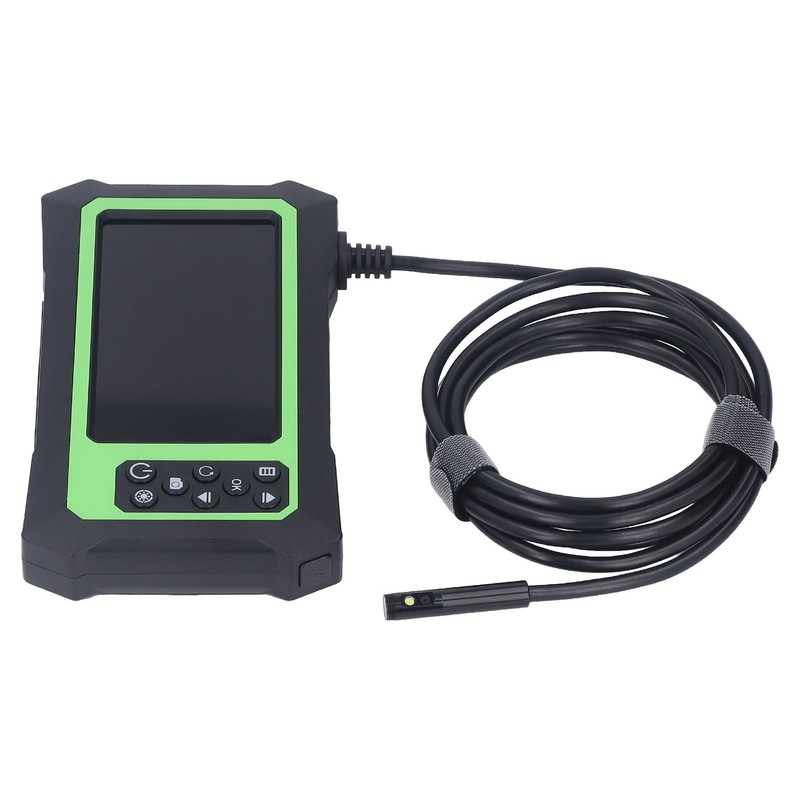 Dual Lens Industrial Endoscope ABS 1080P Digital Inspection Camera Waterproof