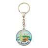 Round Glass Keyring Collection The Little Prince (Lyon), Multi-Colour, Medium,