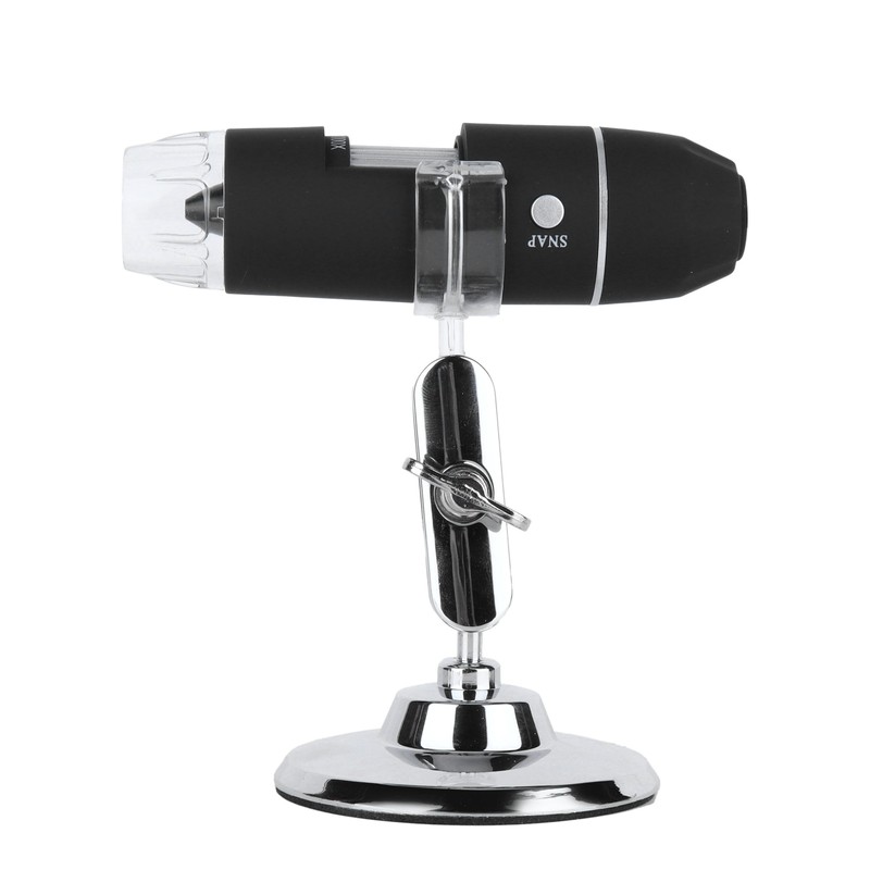 USB Microscope 8LED 1000X 640x480P Microscope with Stand for Android