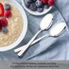 Kekow 16 Pieces Dinner Spoon Set, Stainless Steel Dinner Spoon,