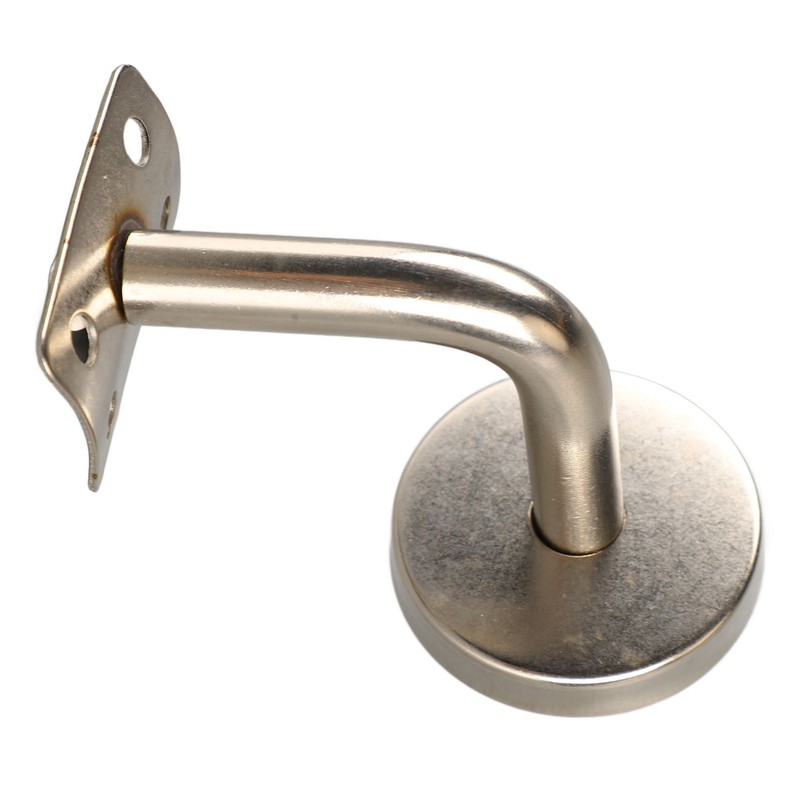 5Pcs Wall Handrail Bracket Practical Robust Wall Mounted Stainless Steel