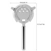 Raguso Stainless Steel Cocktail Strainer Professional Hawthorne Cocktail Strainer Filter