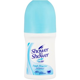 Shower to Shower Ladies Roll On Fresh Powder 50ml