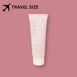 Ellātu Silky Touch Travel size- For Dry, Damaged, Color-Treated Hair - Nourishing Formula with Hyaluronic Acid (Shampoo 2.7oz)