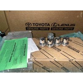 Toyota 2016-2022 Lexus  RX350 Series / 2015-2021 NX  Series Wheel Lock Set , New