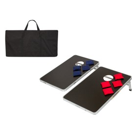 Trademark Innovations Bean Bag Toss Corn Hole Game Set with Carry Bag