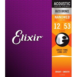 Elixir Strings Cordes Folk Light 11052 Elixir