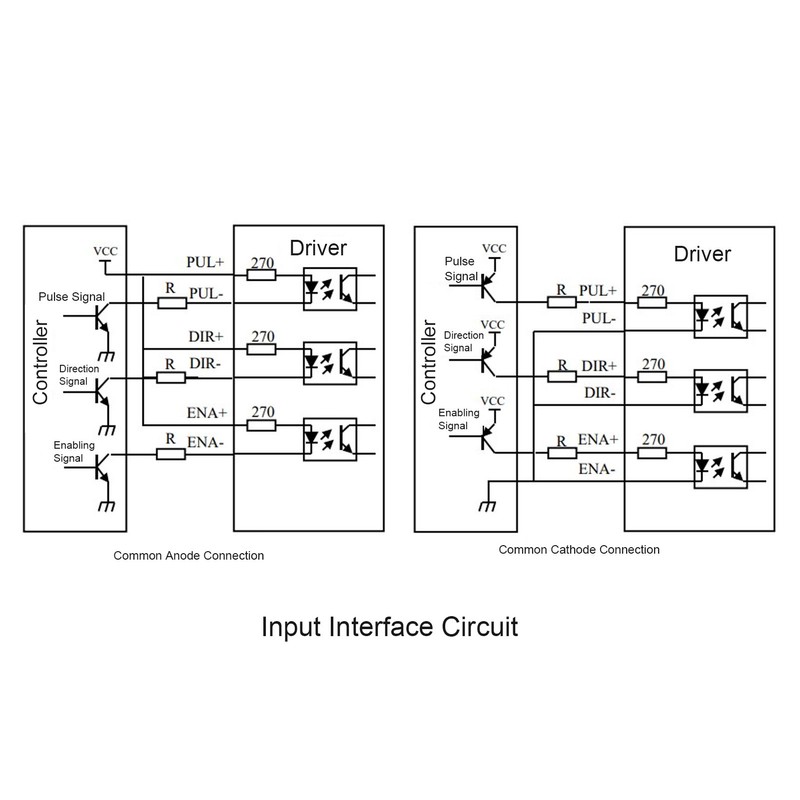 Digital Stepper Driver 2 Phase Stepper Motor Controller 8 Level