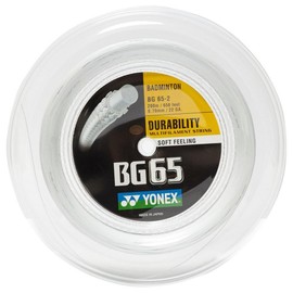 YONEX(ヨネックス) ミクロン65(200M) BG652 (011)ホワイト 0.70mm