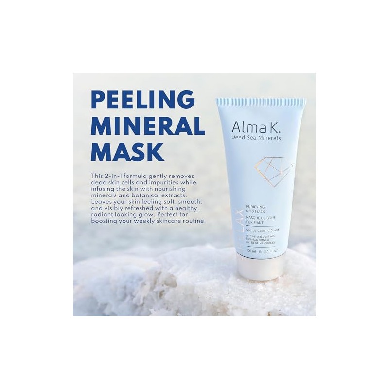 Peeling Mineral Mask by Alma K for Women - 3.4