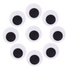 DECORA 30mm Round Wiggle Googly Eyes with Self-Adhesive Peel and