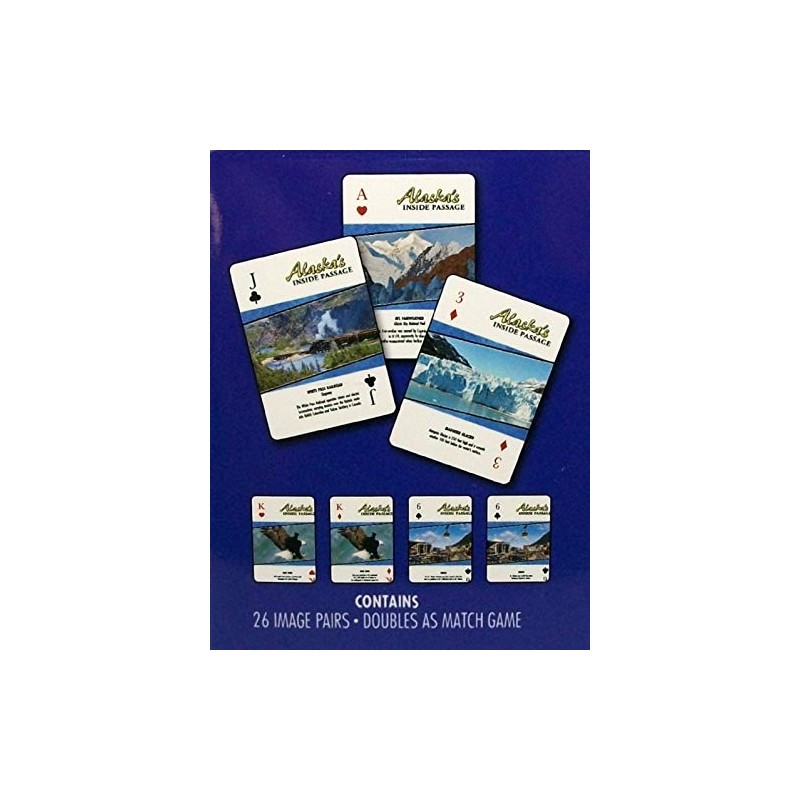 Alaska's Inside Passage Souvenir Playing Cards