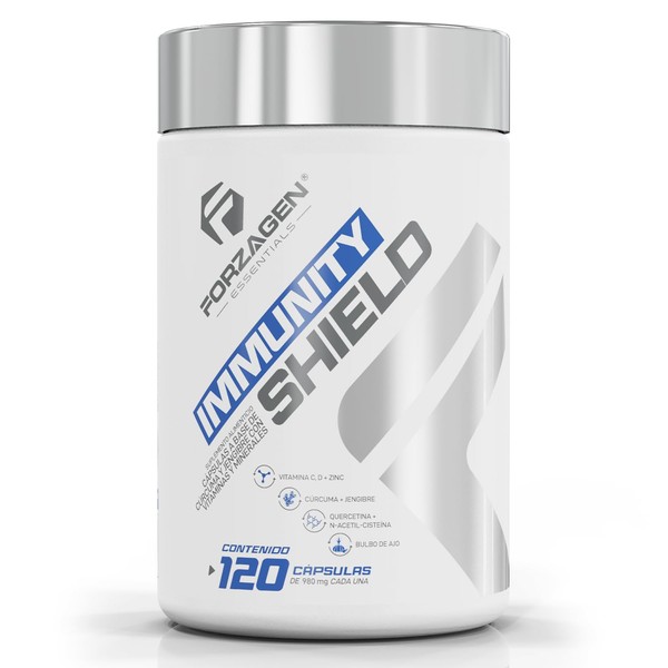 Forzagen Essentials Immunity Shield 3920 mg 120 Capsulas Refuerzo del