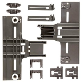 Dishwasher Top Rack Adjuster Part Kit Compatible with Whirlpool Kenmore Dishwasher W10350376 W10195840 W10195839