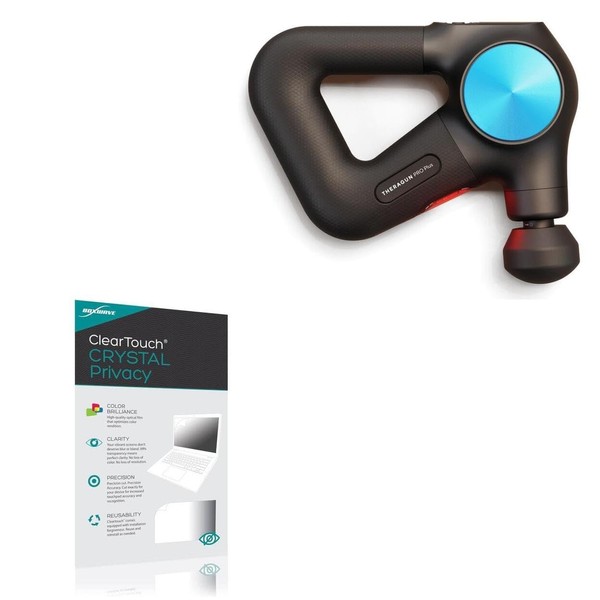 BoxWave Screen Protector Compatible With Therabody Theragun PRO PLUS -