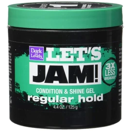Let's Jam Shining & Conditioning Gel Regular, 4.4 oz