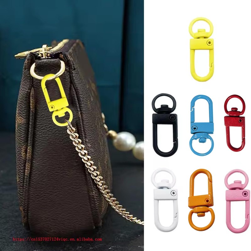 30PCS Metal Swivel Lobster Claw Clasps Swivel Snap Hooks Lanyard