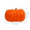 WINOMO 100Pcs Artificial Pumpkin Fake Fruit Fall Harvest Mini Pumpkins