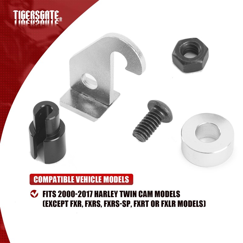 TIGERSGATE Twin Cam Easy Pull Clutch Lever Kit Designed for