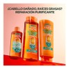 Garnier Fructis Borrador de Daño Control Grasa Acondicionador 650ml para