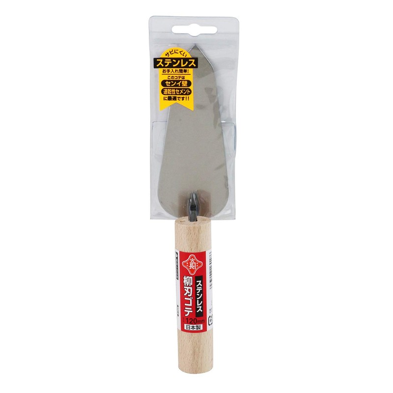 Red Long Stainless Steel Willow Blade Trowel 4.7 inches (120