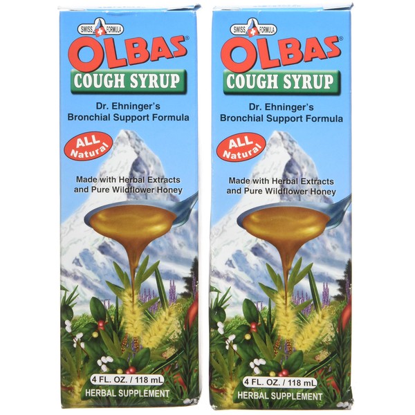 Olbas Syrup Cough Pack of 2 (4 FL. OZ.)