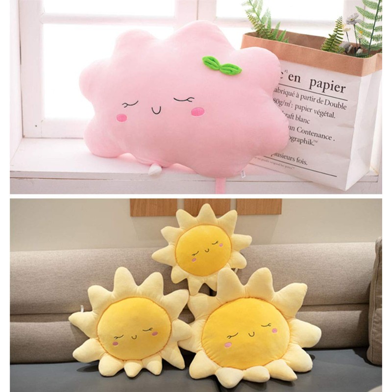Mathew Sun Cloud Throw Pillow Plush Sofa Cushion Pillow Car