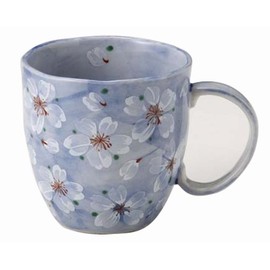 bloom Mino Ware Yayoihana Mug Large (Blue) 15173