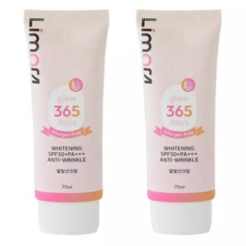 Limora 리모라 쌀빛선크림 SPF+PA+++ 눈시림없는 알러젠프리 혼합자차 선크림 70ml 2개 Limore Snow White Sun Cream SPF+PA+++ Non-Sticky Allergy Free Mixed Trio Sun Cream 70ml 2pcs