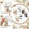 Decorazioni per auto da matrimonio, set decorativo da matrimonio “Just