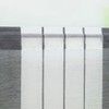 Heichkell Panel Curtain with Striped Design