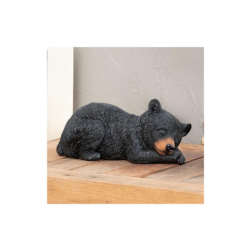 BLACK FOREST DECOR Sweet Dreams Bear Sculpture