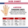 Dot Stitch Football Gloves (USA, Youth X-Large)