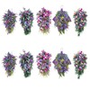 Artificial Flower Wreath Wreath with Lilacs Hyacinths Hydrangeas Spring Summer