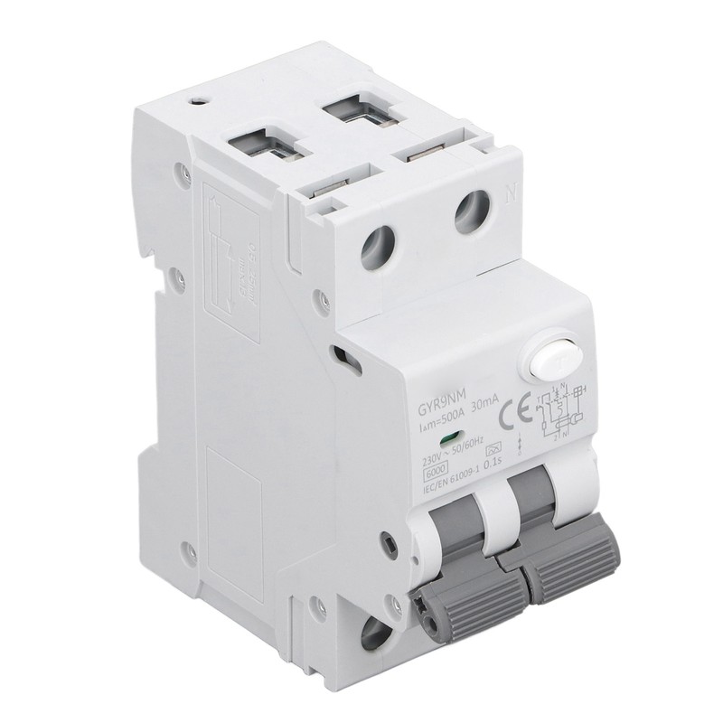 Residual Current Operated Circuit Breaker 1P+N 40A 30mA MCB Protection
