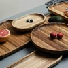 Wooden Plate Set (11.8 inches (30 cm)), Rectangular Wooden Plate,