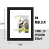 accent by nielsen Apollon Photo Frame Black 18x24cm Wooden Picture