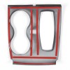 encar88_8 Matte Black Central Control Shift Water Cup Cover Trim