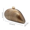 UMREN Seashell Chain Shoulder Bag for Women Acrylic Evening Clutch