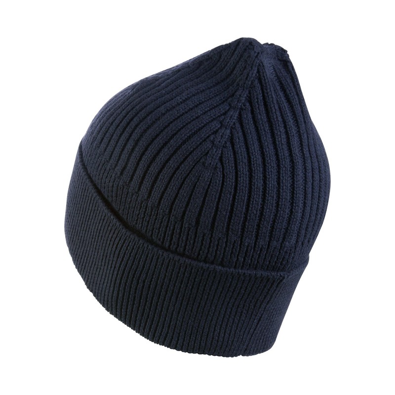 camel active Men's Pure Cotton Beanie, midnight blue