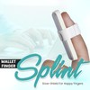 2activelife Mallet Finger Splint, Silver, Universal Size - 1 Unit