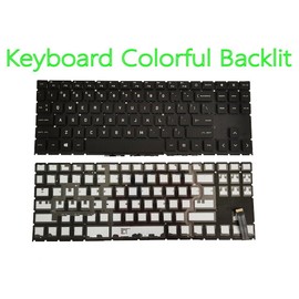 HP 15.6 inch Gaming Laptop PC 15-ek1028ca 15-ek1097nr Keyboard Colorful Backlit